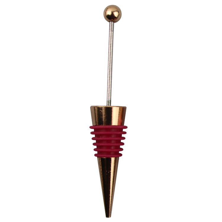 Alejo de zinc al por mayor DIY Rose Rose Gold Wine Rater